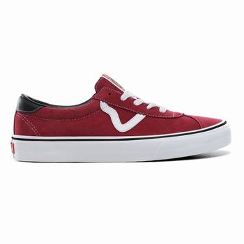 Vans Sport - Miesten Tennarit - Punainen/Valkoinen